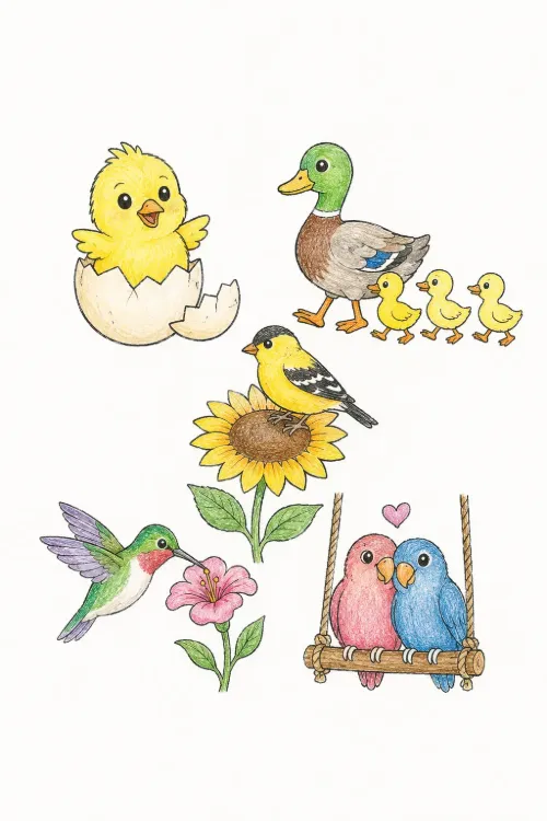 Bird coloring pages Bird coloring pages