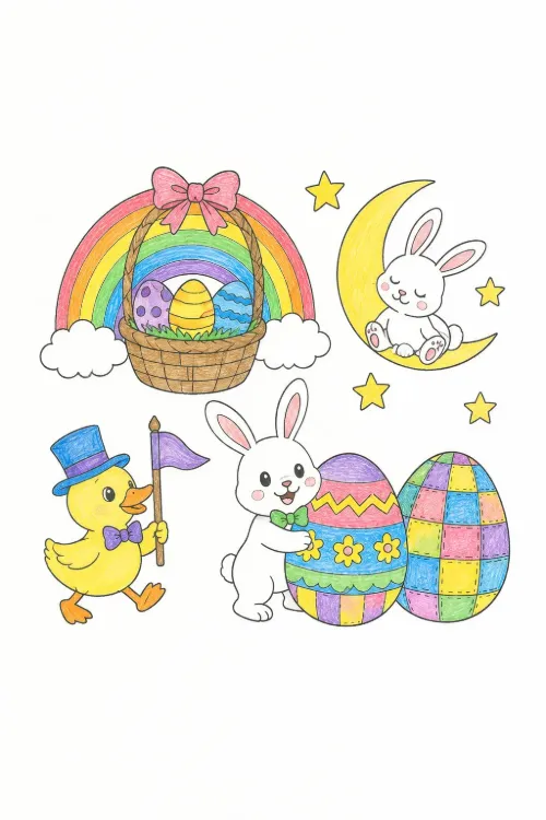 Easter coloring pages