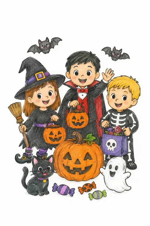 Halloween coloring pages