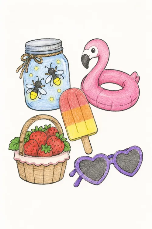 June coloring pages June coloring pages