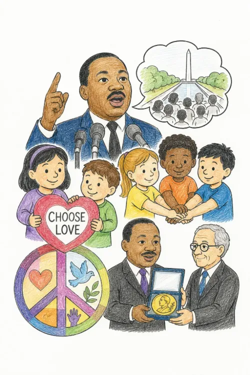 Martin Luther King Jr Day coloring pages