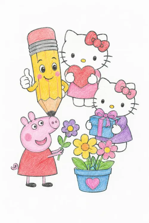 Teacher Appreciation coloring pages
