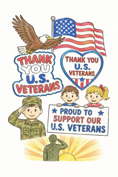 Veterans Day coloring pages