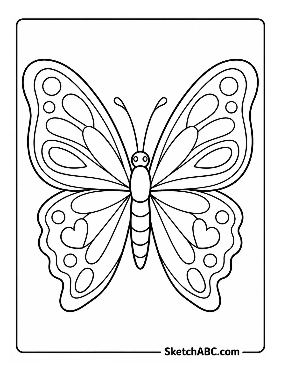 Butterfly Wings coloring pages Butterfly Wings coloring pages