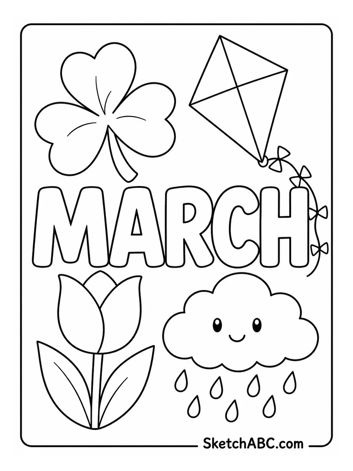 Icon Mix Collage coloring pages