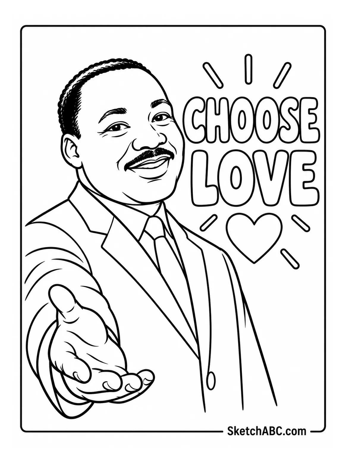 Choose Love coloring pages Choose Love coloring pages