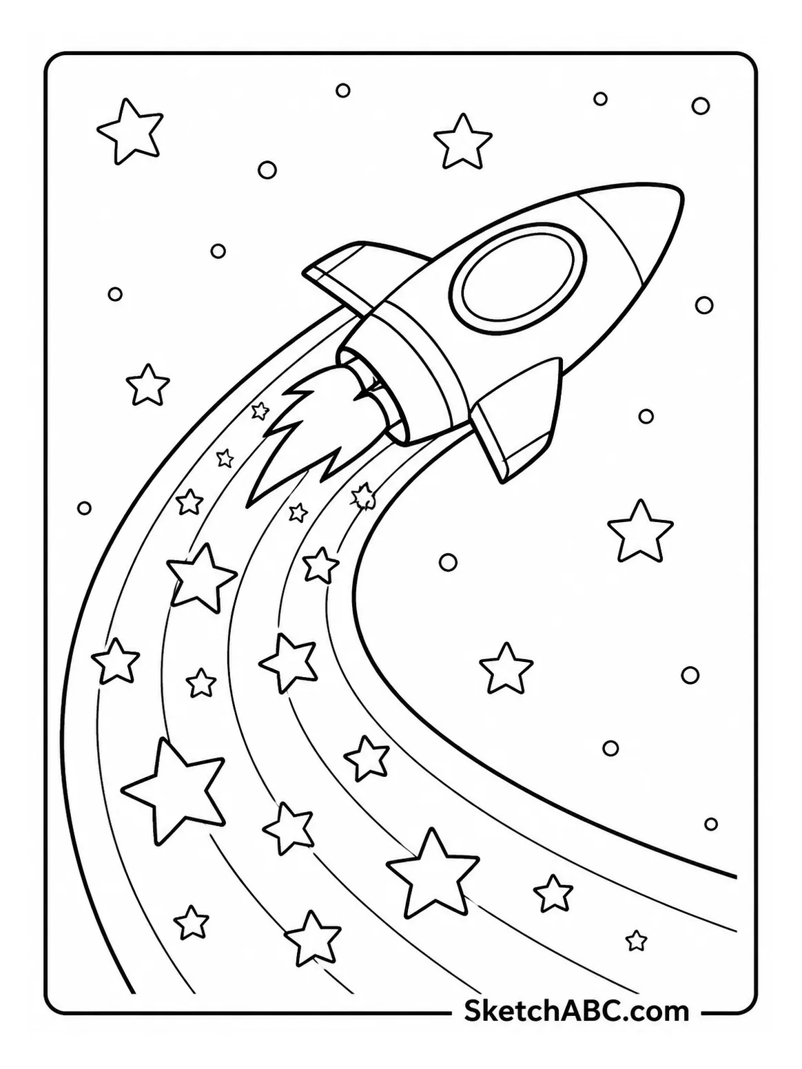 Star Trail Zoom coloring pages Star Trail Zoom coloring pages